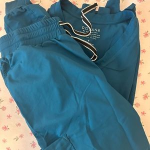 Dolan Caribbean Blue Scrubs